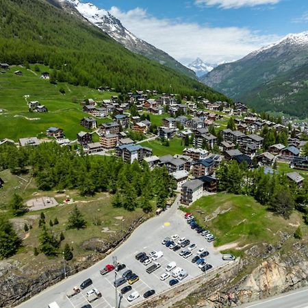 Helles, Chalet-Stil Apartment Mit Allalinblick Saas-Fee Eksteriør bilde